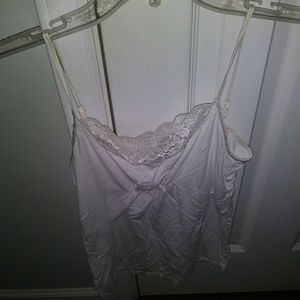 White Ann Taylor cami